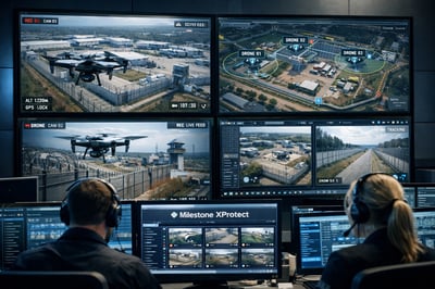 Integrating Drone Feeds into Milestone XProtect for Enhanced Security